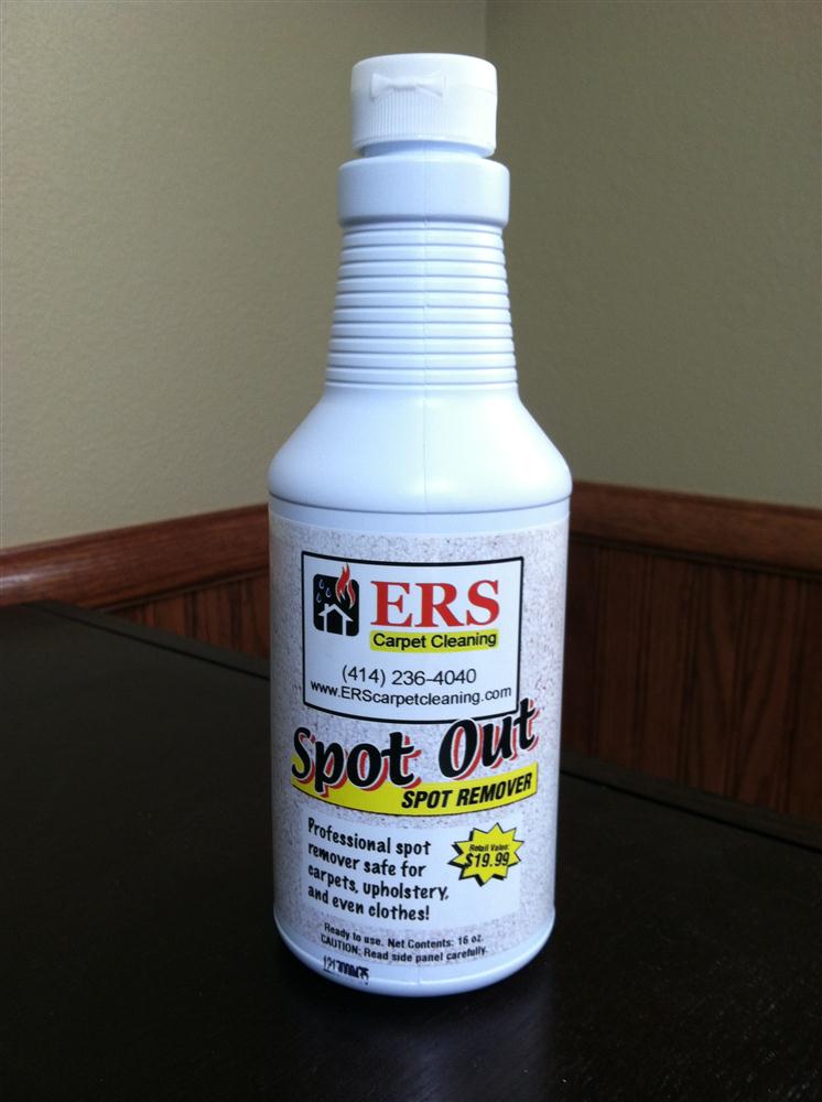 ERS Spot Out carpet spot remover product